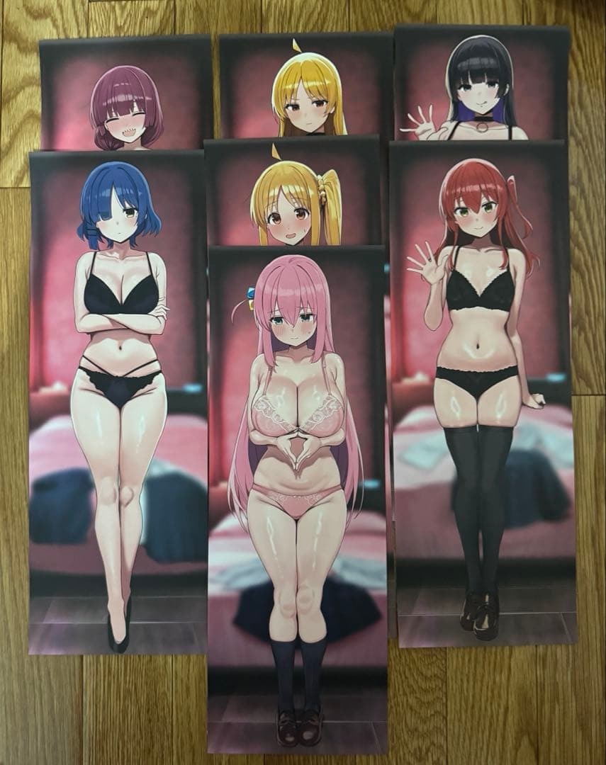 c106 ろうか ぼっち・ざ・ろっく 会場限定イラスト本+ロングポスター　2点