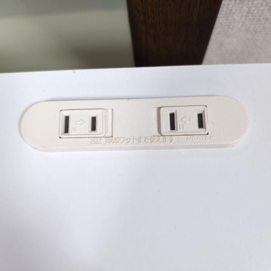 ホワイトキャビネット 3引き出し クリスタル取っ手