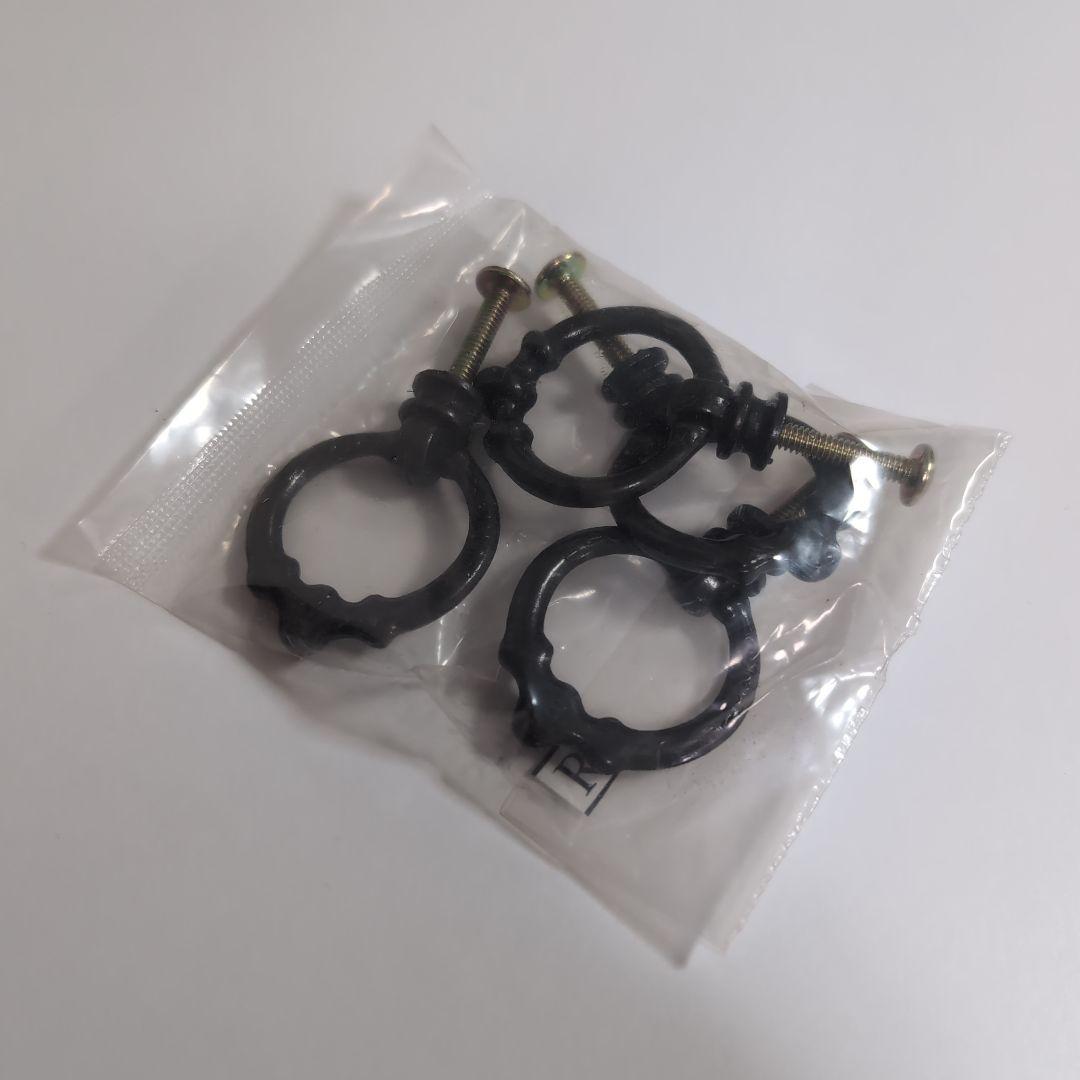 ホワイトキャビネット 3引き出し クリスタル取っ手