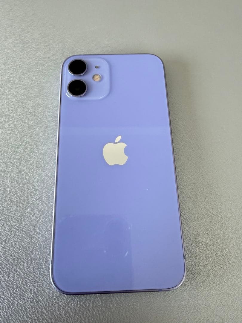 【上美品】iPhone12 mini パープル 本体 完品