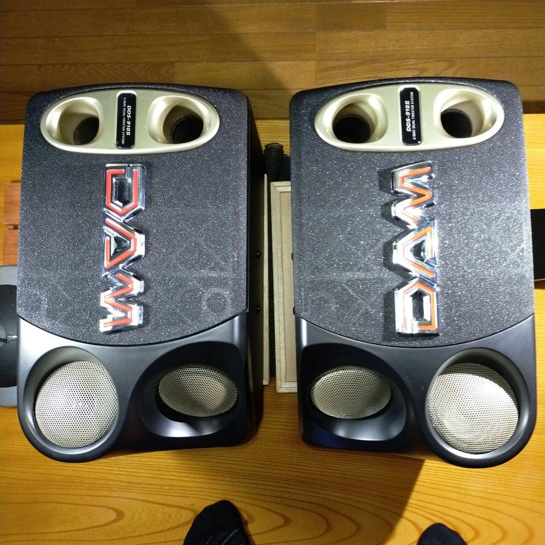 DAM DDS-910Ⅱスピーカー 　新品スピーカーブラケット付き