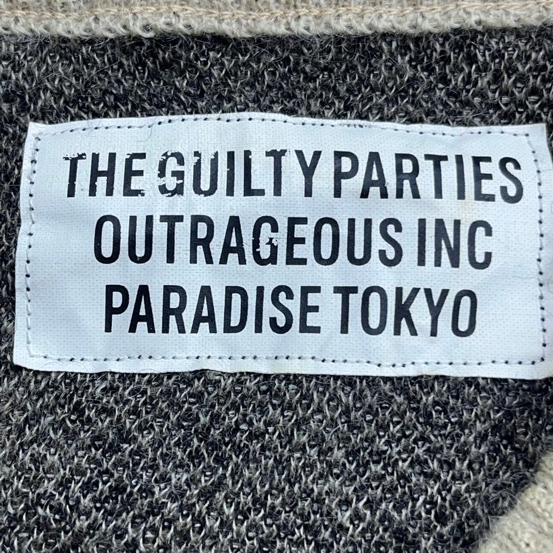 WACKO MARIA レオパード柄 モヘア ニット セーター 総柄 S