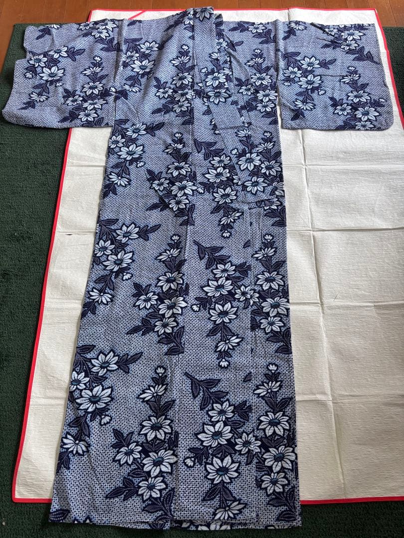 e*s様 有松・鳴海絞り　絞り染め　絞り浴衣　 藍色　紺