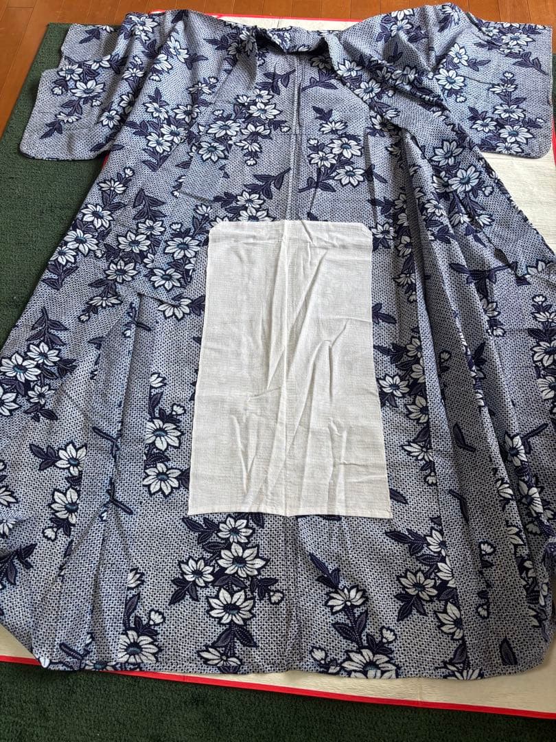 e*s様 有松・鳴海絞り　絞り染め　絞り浴衣　 藍色　紺