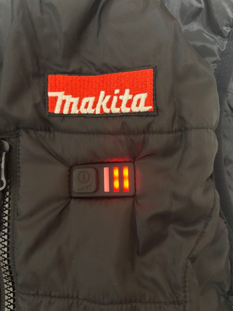 マキタ(Makita) 充電式暖房ベスト 純正品　L サイズ　ブラック　黒