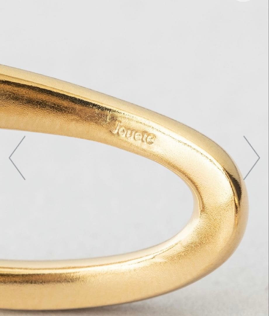 Jouete ダブルラインバングル ゴールド ニッケルフリー 美品