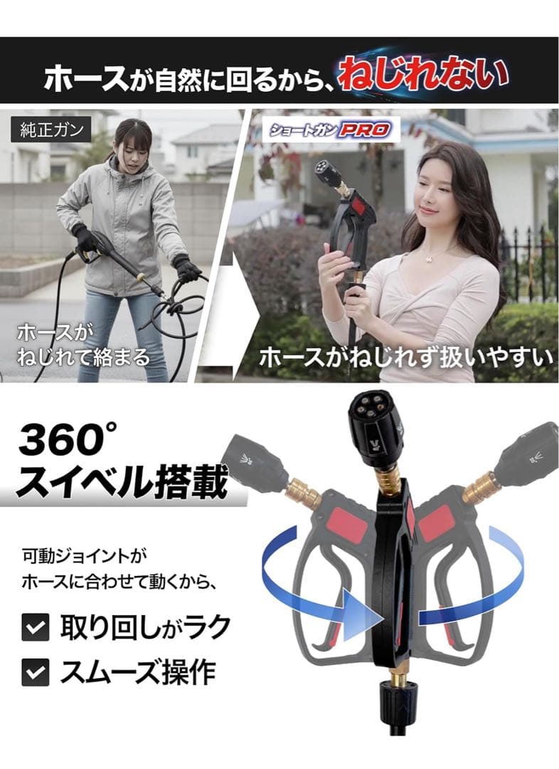 【美品】MJJC ショートガン PRO & FOAM CANNON Sセット