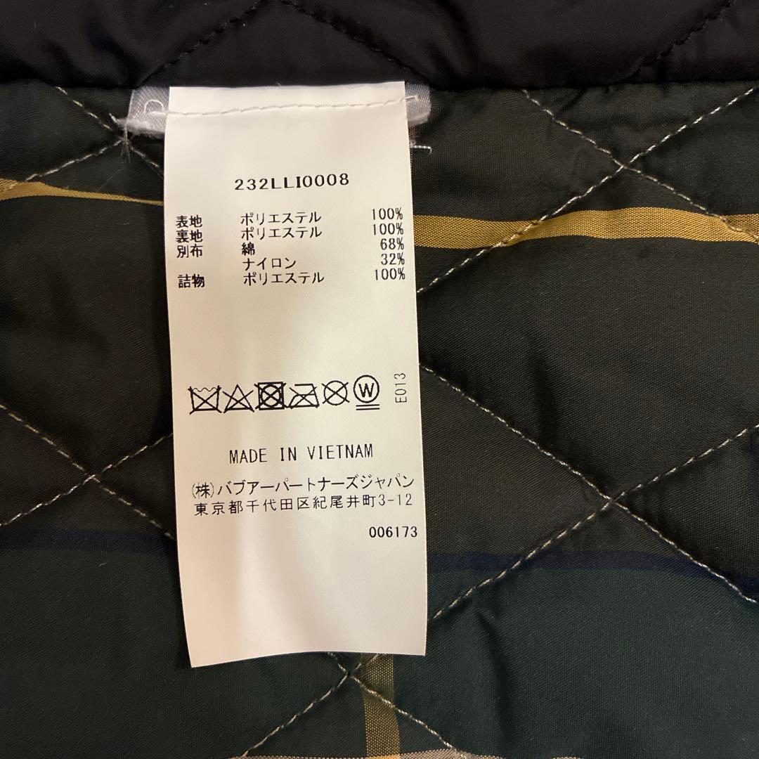 Barbour ブラック ベスト UK12