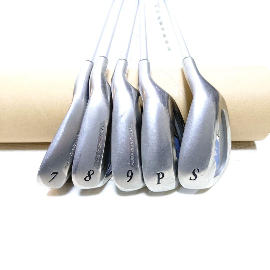 【月末特価・希少カラー】ゼクシオ MP600 レディース　アイアン　5本セット