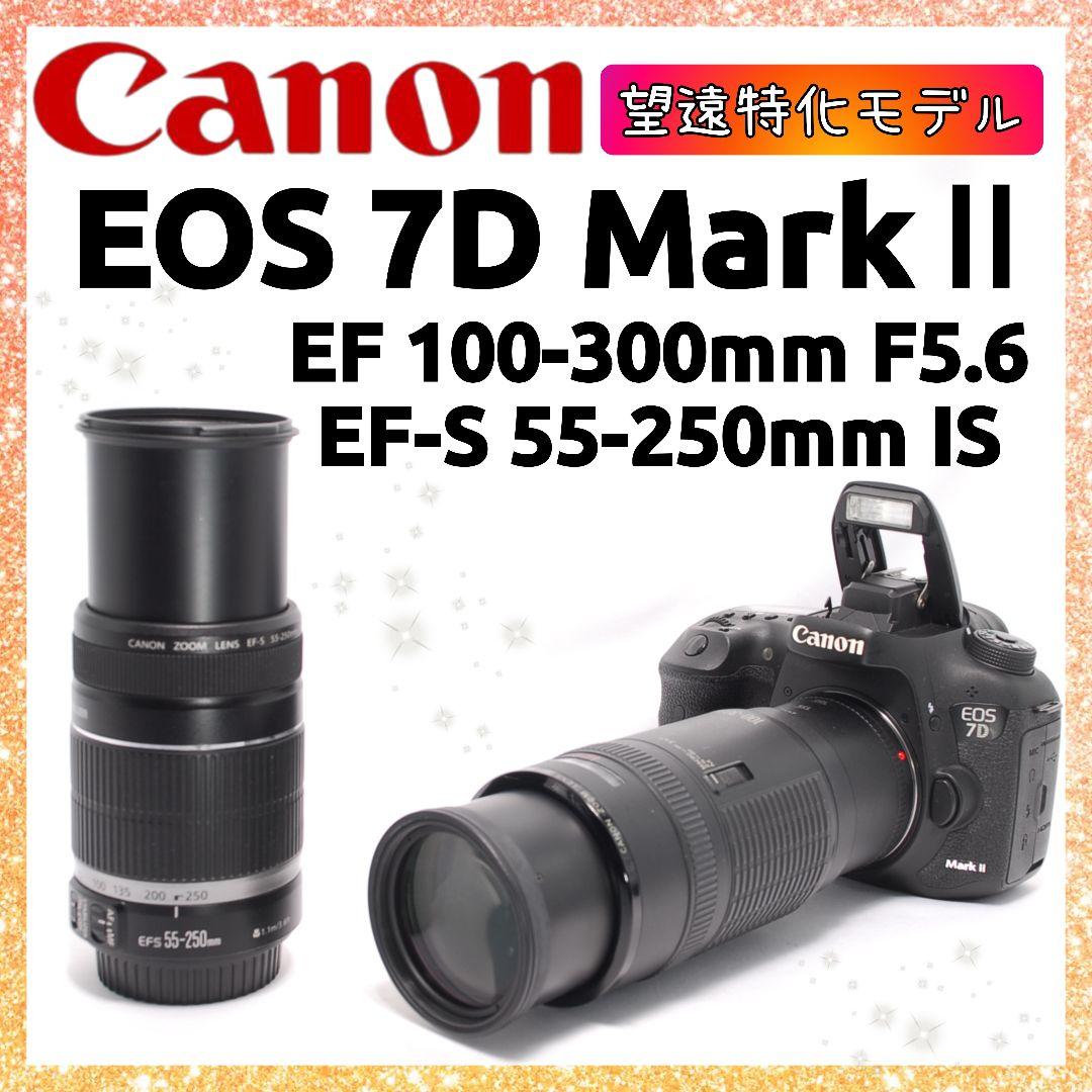 ❤即購入1000円OFF❤ Canon 7D Mark Ⅱ ダブル望遠レンズ