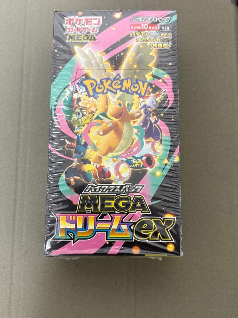 ポケモンカード　MEGAドリームex　1box シュリンク付き　未開封
