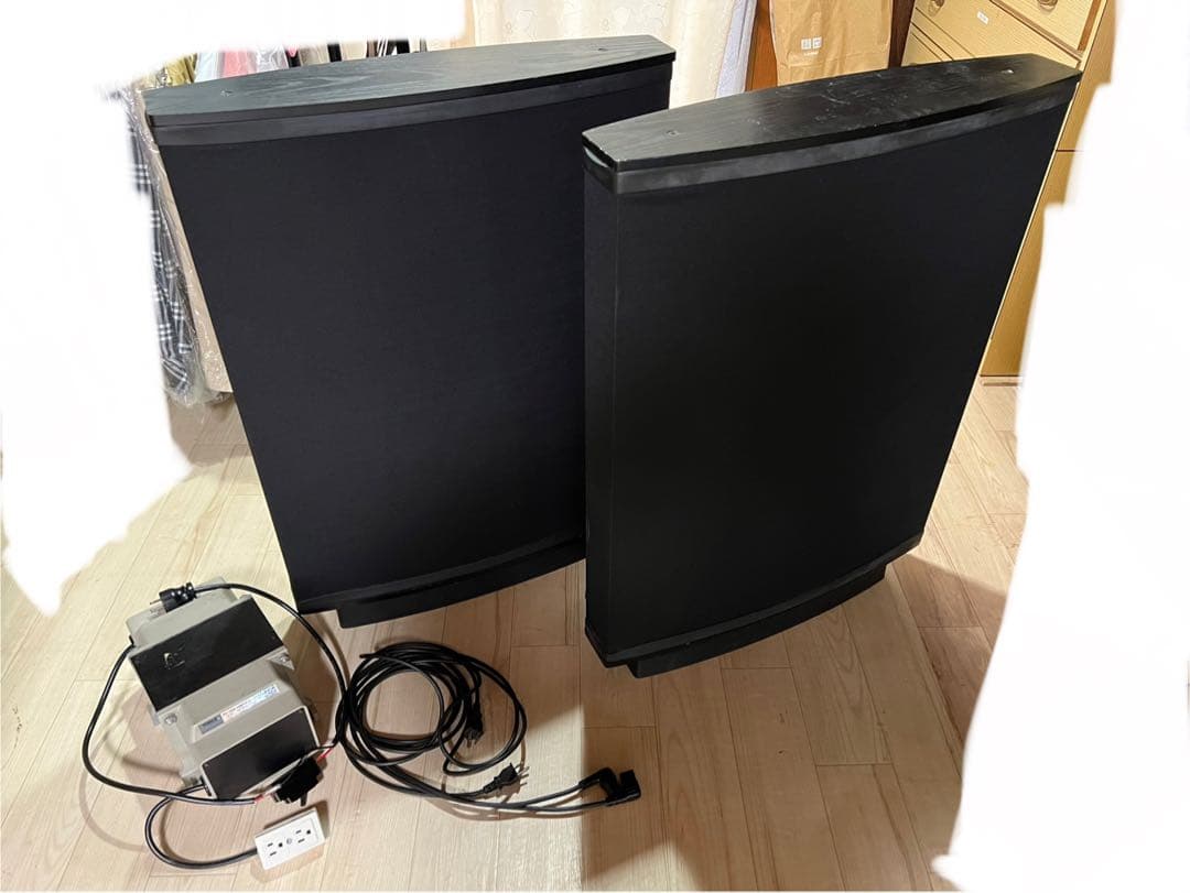 たけどん　QUAD ESL-63PRO スピーカー　昇圧トランス付