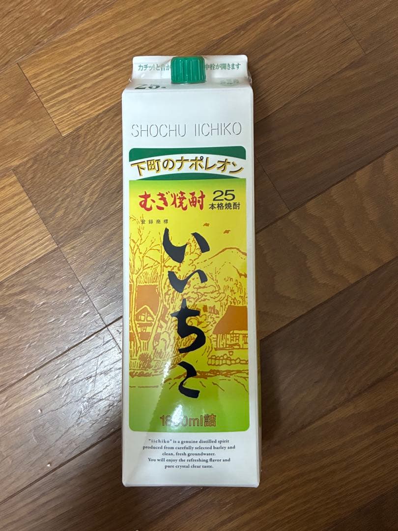 いいちこ 焼酎 25% 1800ml 6本