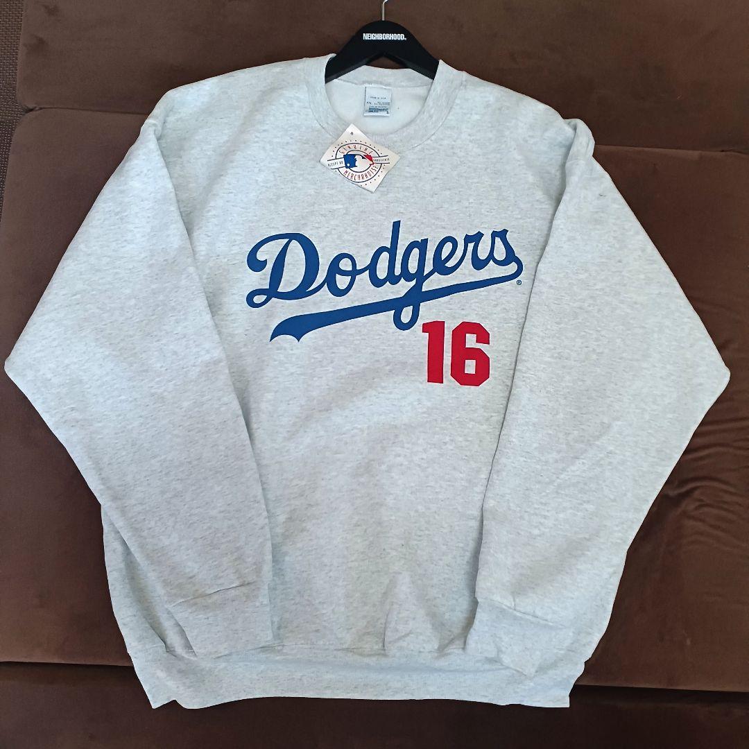 90s MLB LAドジャース スウェット NOMO 野茂 ビッグサイズ