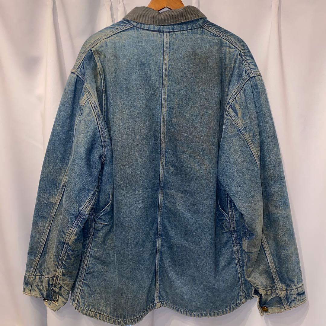 80's usa製 Carhartt ミシガンチョア デニムカバーオール