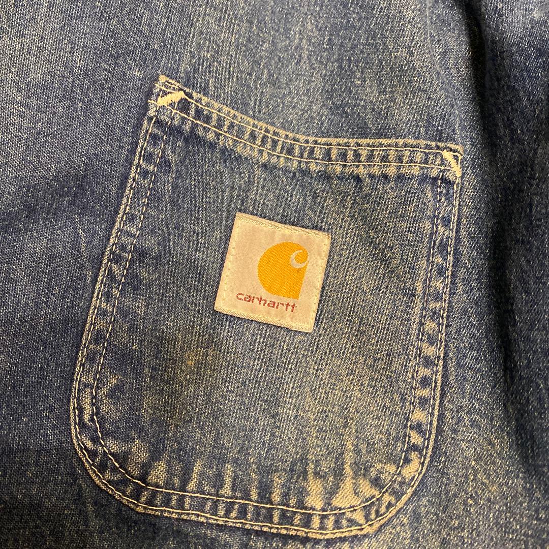80's usa製 Carhartt ミシガンチョア デニムカバーオール