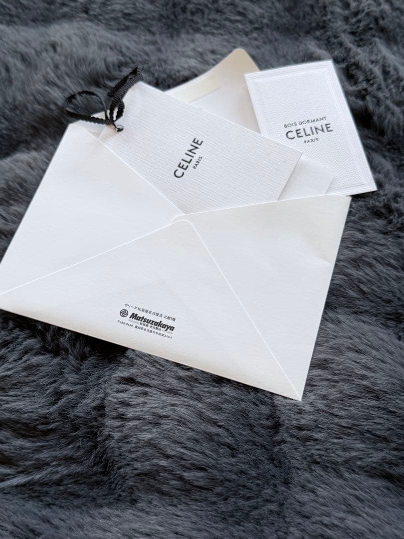 美品CELINE トラッカーデニムジャケット刺繍ロゴ