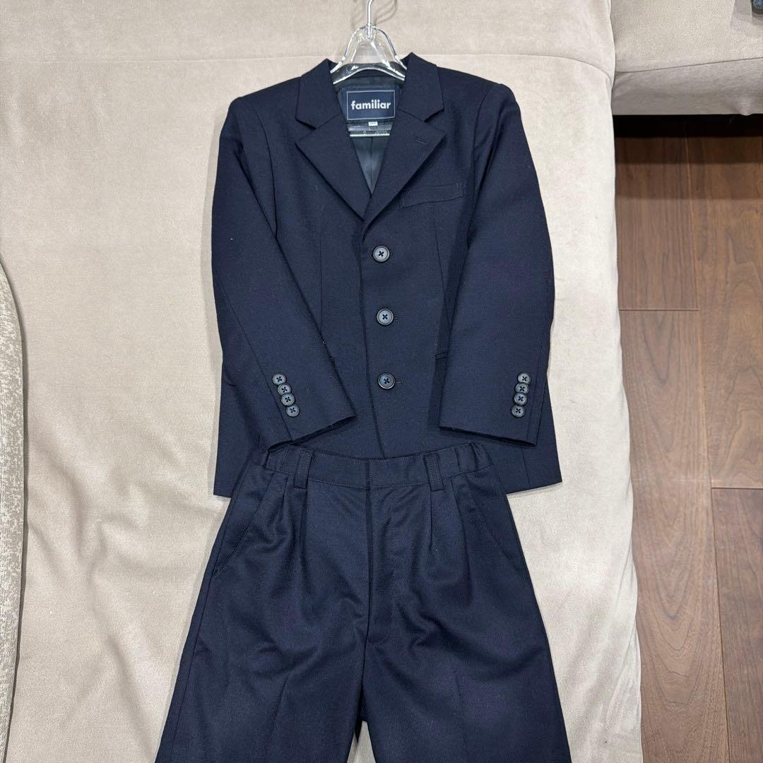 familiar ネイビー スーツ・ブレザー 120cm