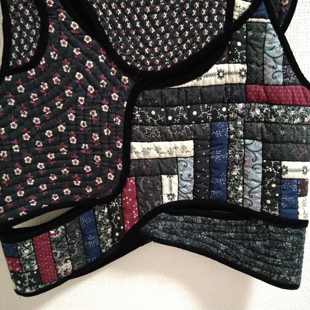 Sea New York　パッチワークキルティングベスト