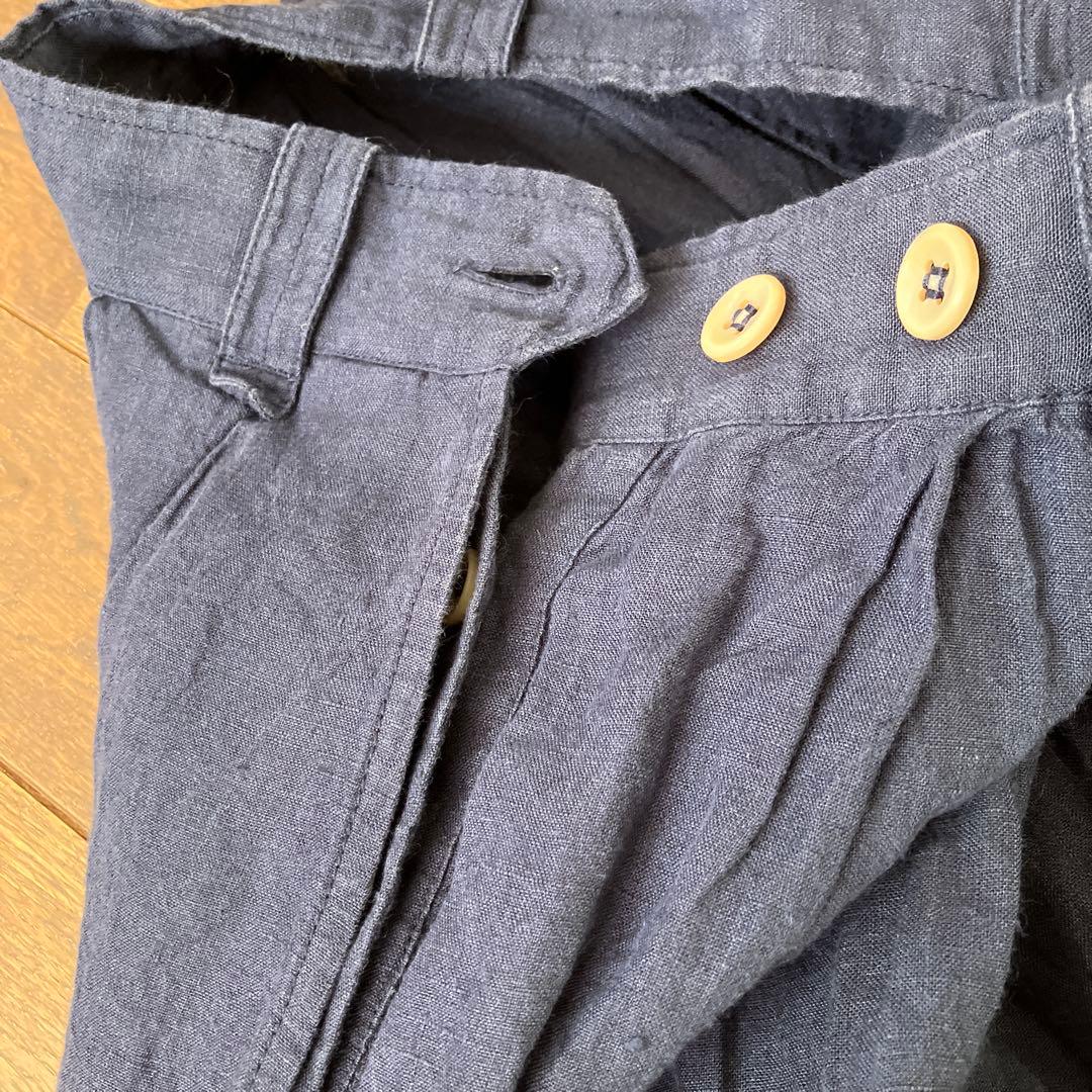 45r インドリネンシャンブレー ブルマパンツ