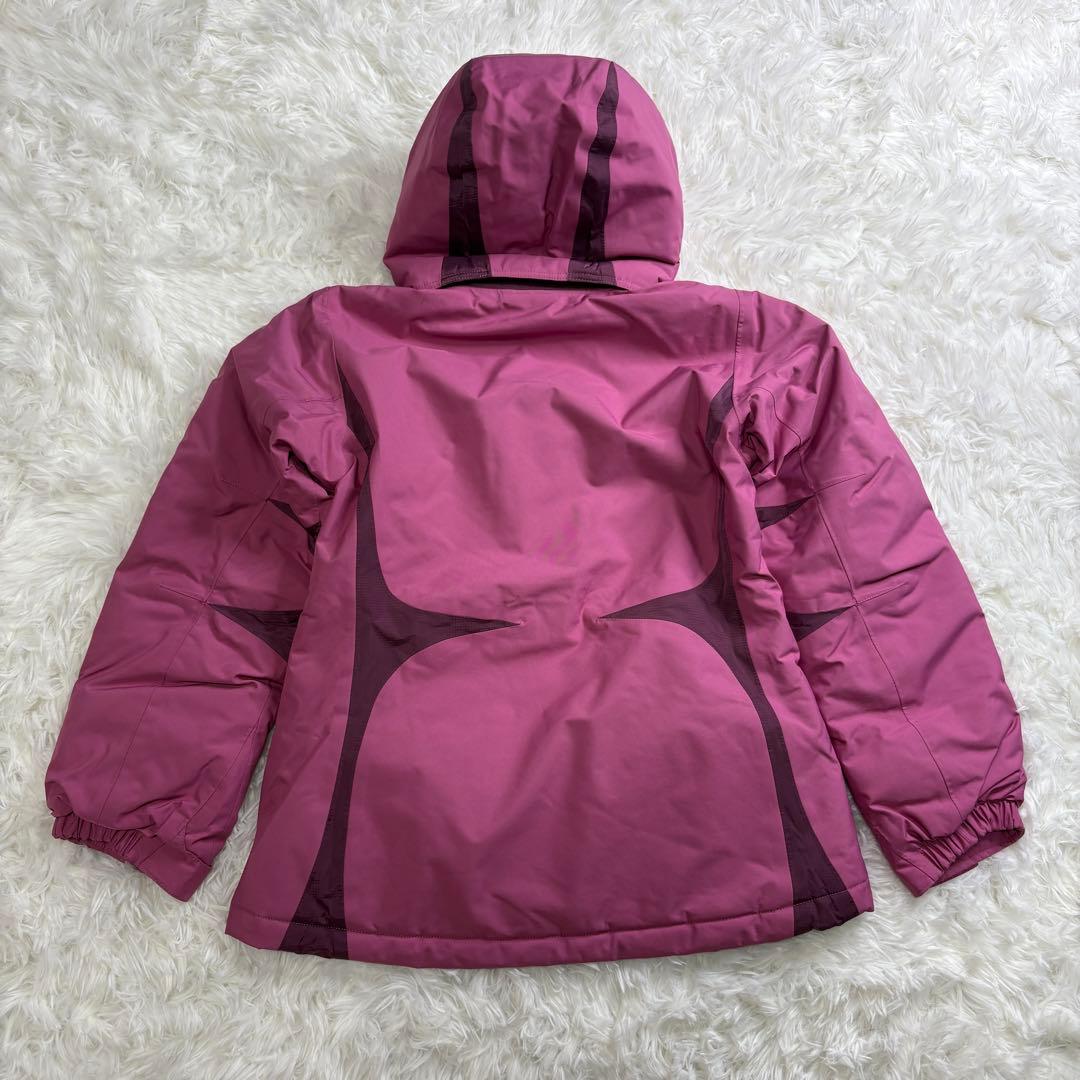 パタゴニアPatagoniaスキーウェアガールズM(10)ピンク白ホワイト
