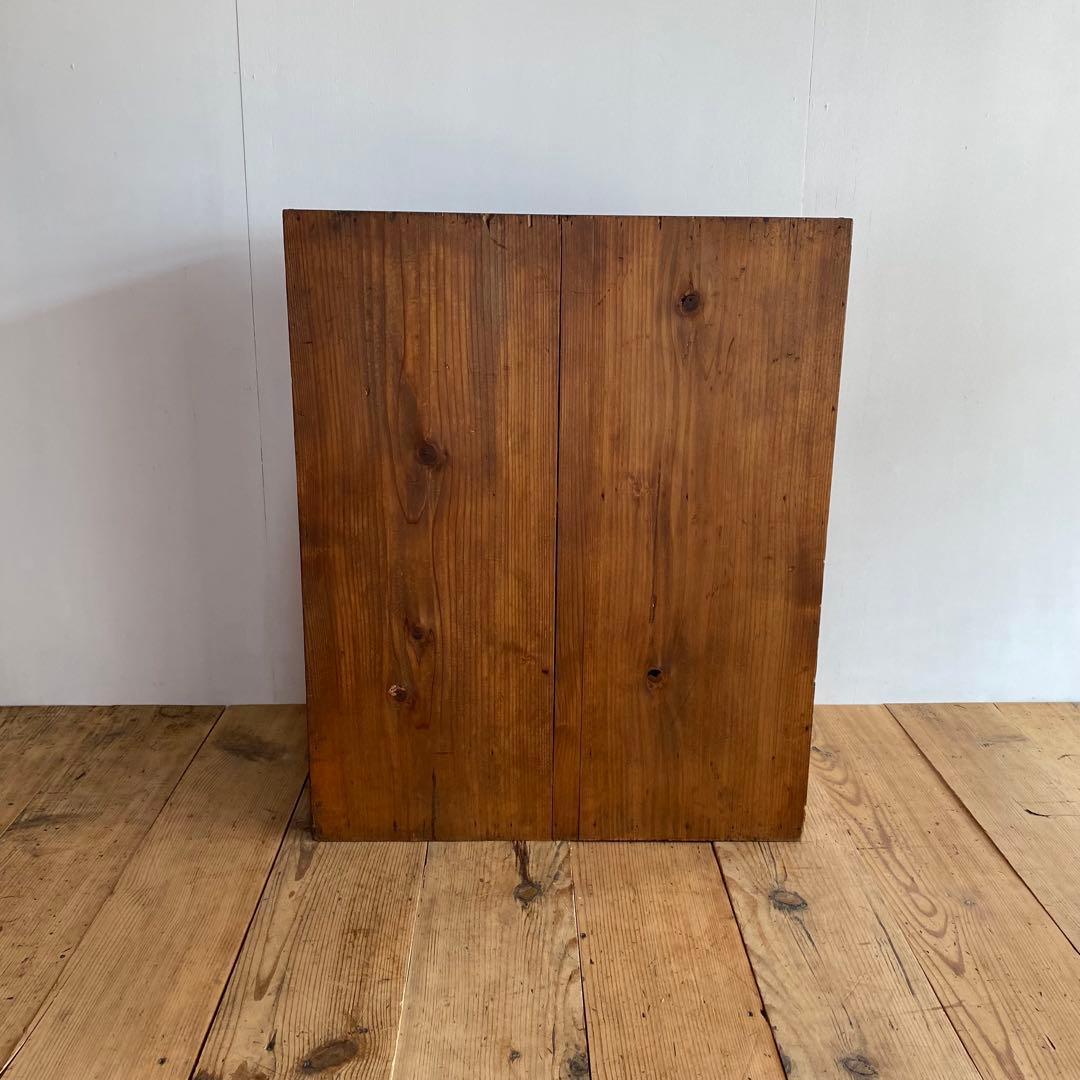 アンティーク チェスト 棚 本棚 食器棚 無垢材 z857