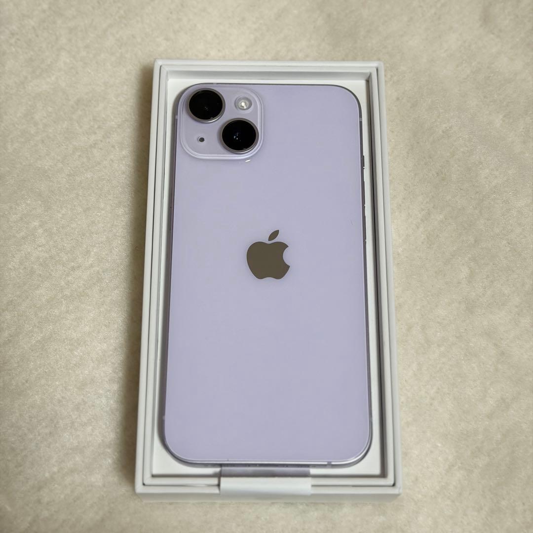 【美品✨】 iPhone14 パープル256GB