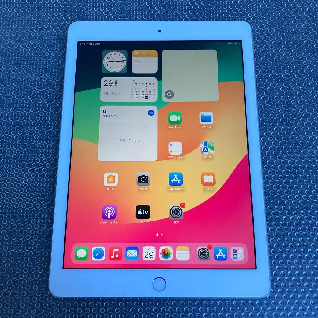 4013【早い者勝ち】外観美品☆iPad6 第6世代 32GB WIFIモデル☆