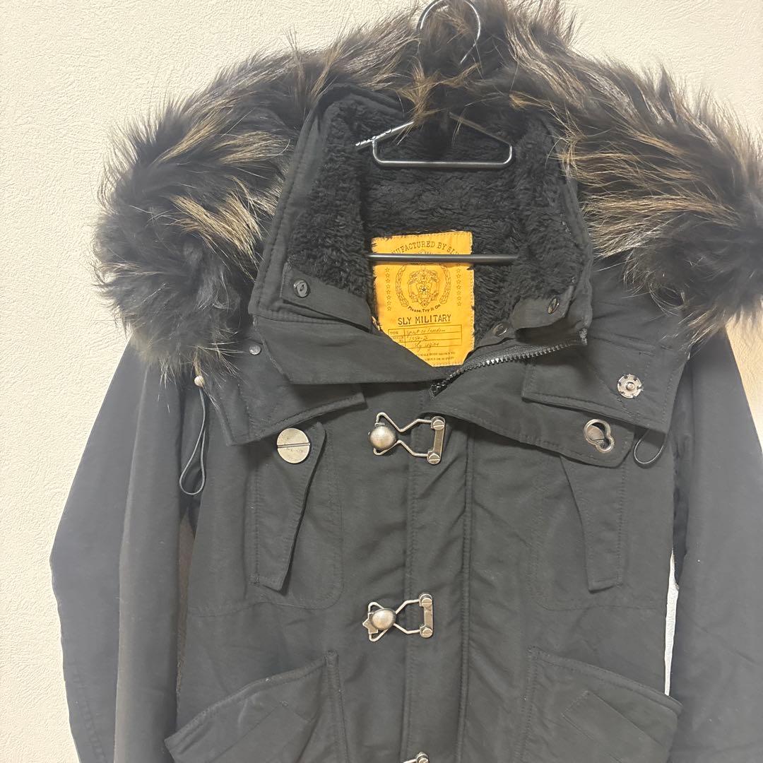 SLY N3B ブラック モッズコート　Mサイズ