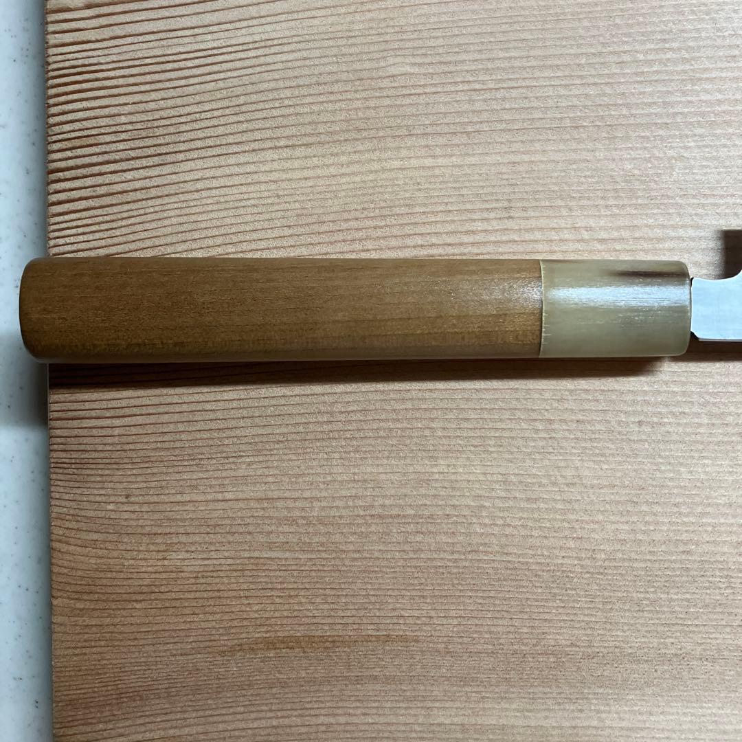 武信？　本焼　フグ引き包丁　白鋼　天然砥石で本刃付け済み❗️