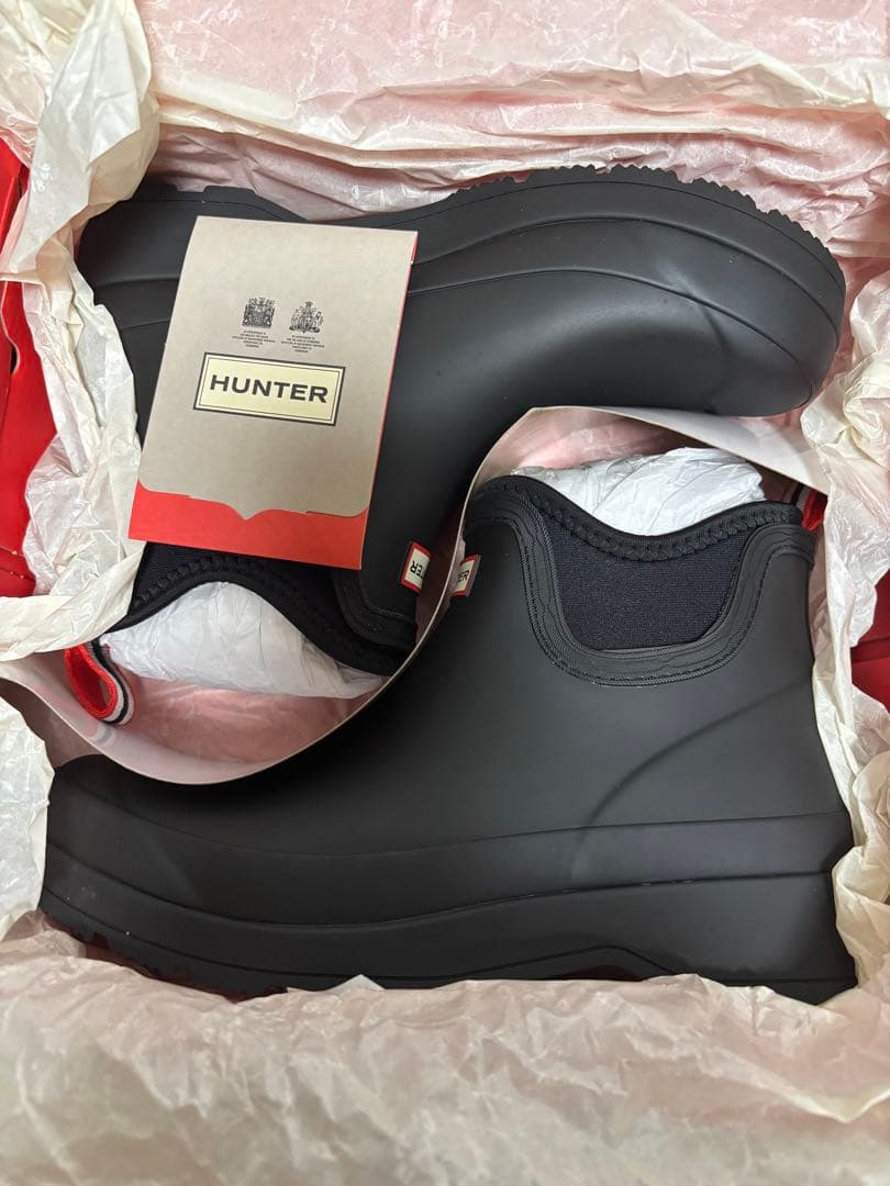 ハンター（Hunter）レインブーツ プレイ ネオプレーン チェルシー　UK5