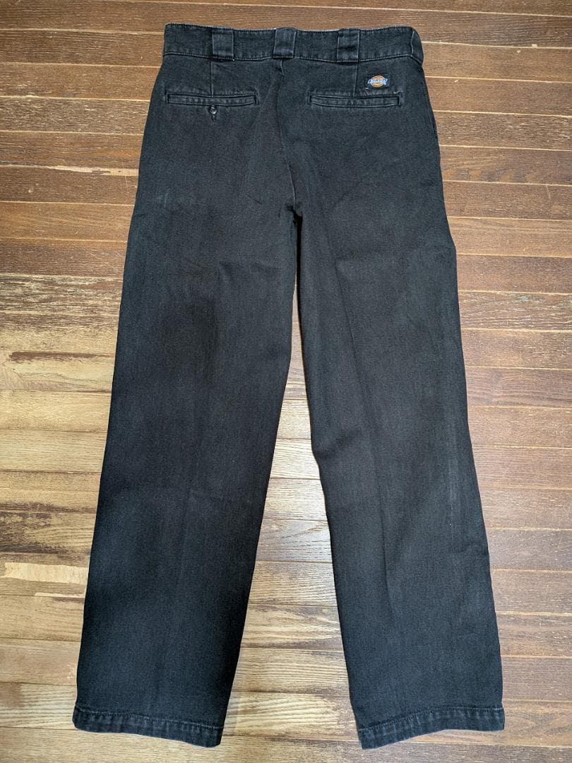 ★美品Dickies874デニムワークパンツ黒W34チビタグLeeフリスコBEN