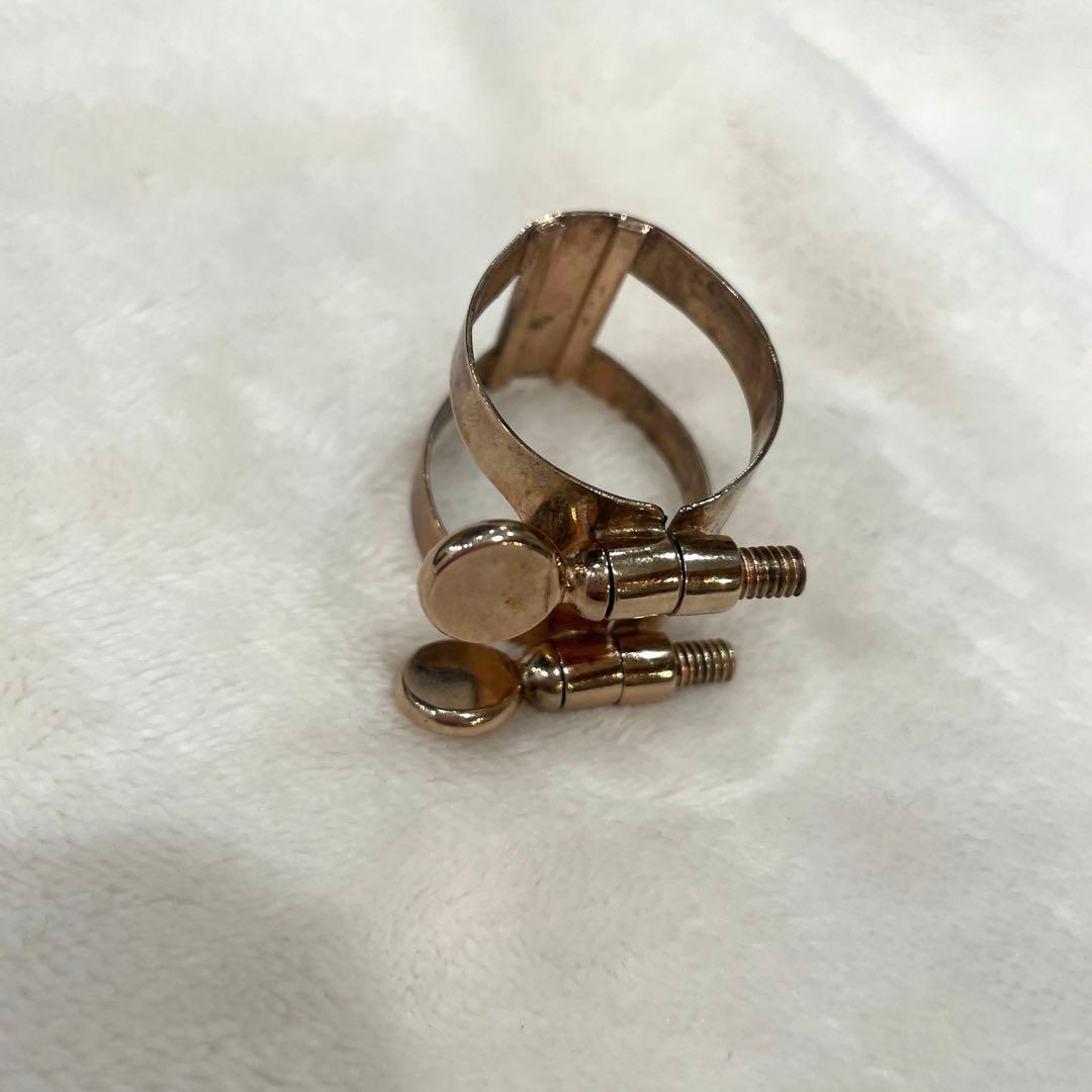 YAMAHA 木製クラリネット 本体　BUZZリガチャー ピンクゴールド