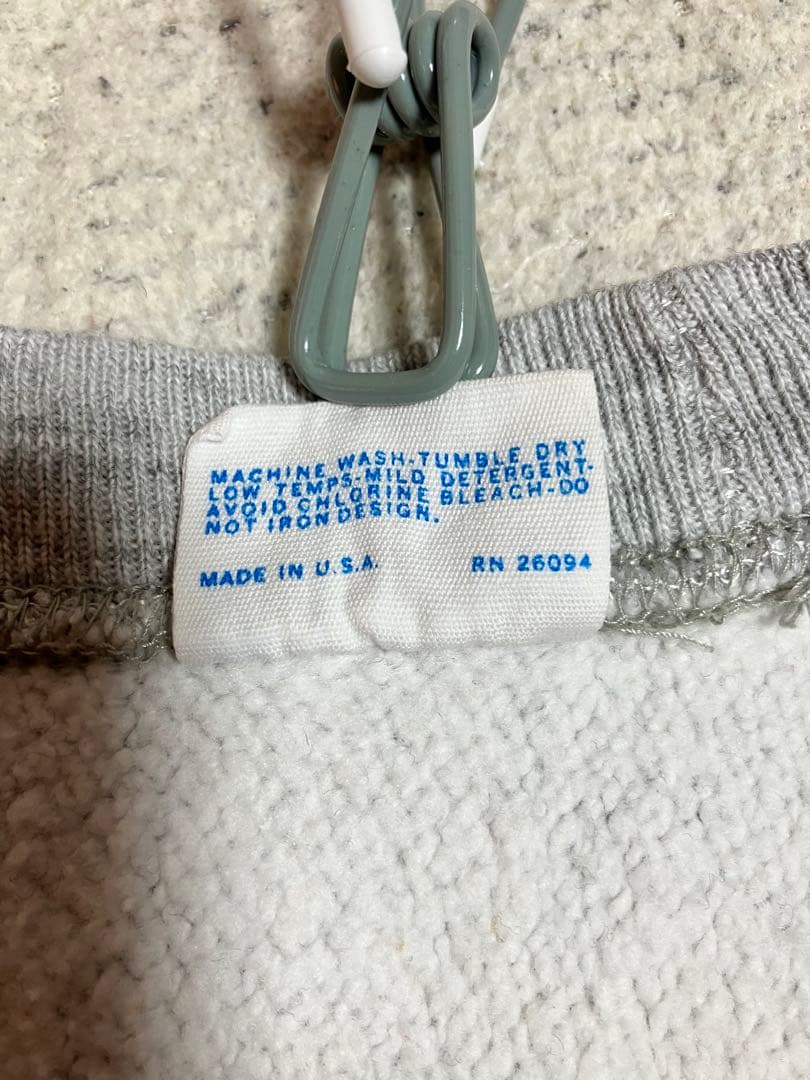 【貴重】champion リバースウィーブ スウェット 単色タグ　カプセル