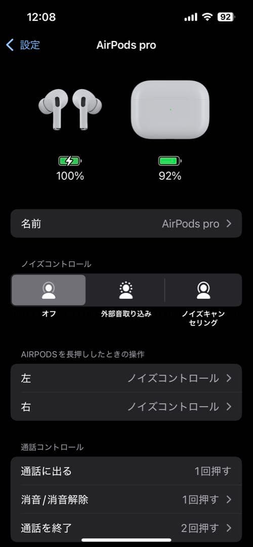 Air Pods Pro 第１世代　箱(付属品付き)