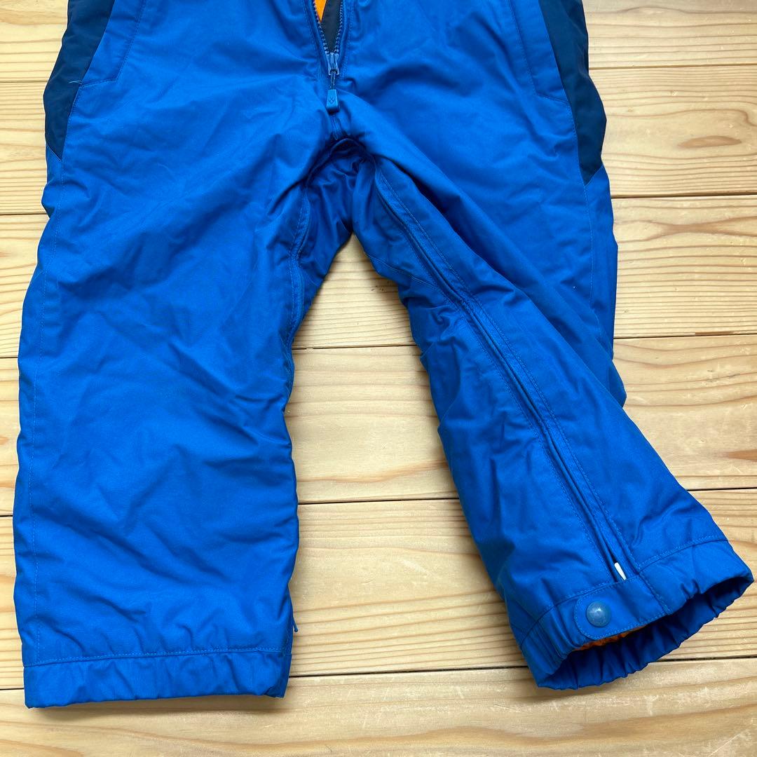 mont-bell 子ども用スキーウェア サイズ100 青