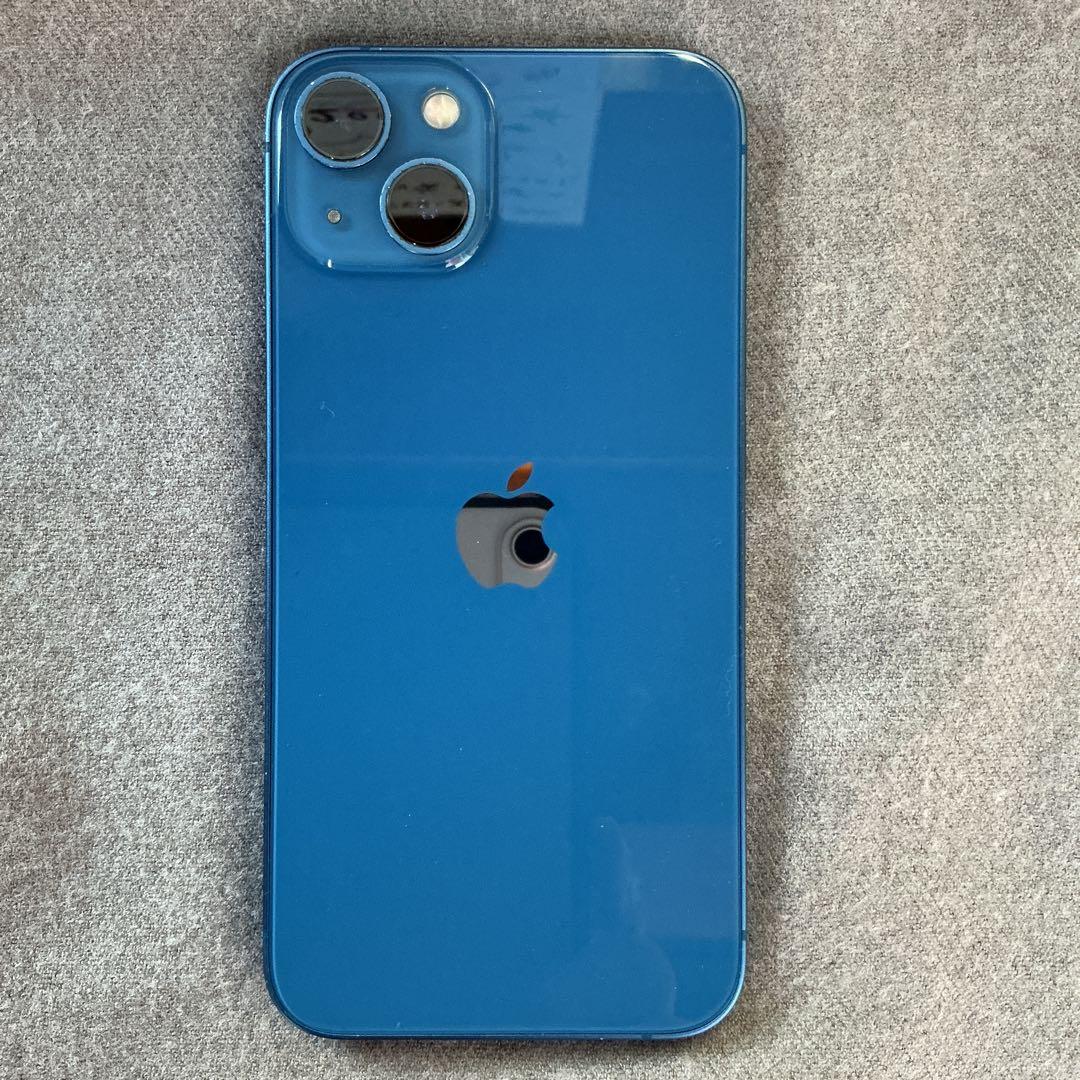 Apple iPhone13 128GB SIMフリー　ブルー　利用制限◯