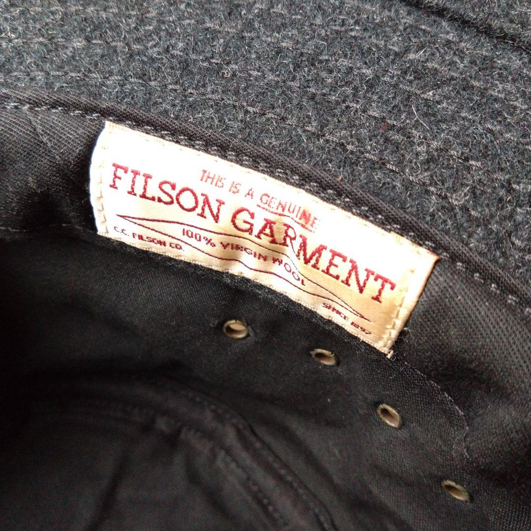 美品【FILSON】 フィルソン ウール パッカー ハット チャコール　XL