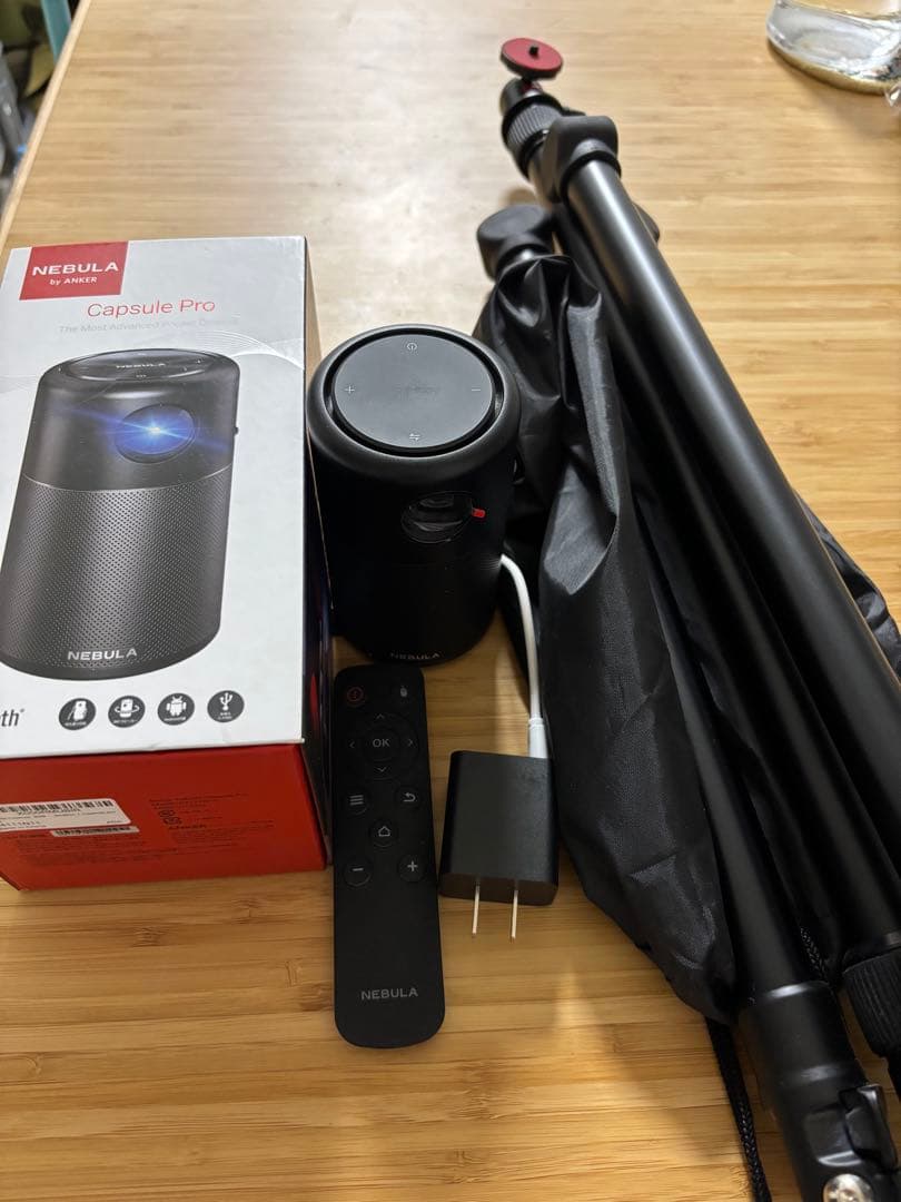 【美品】Anker NEBULA Capsule Pro＋三脚セット