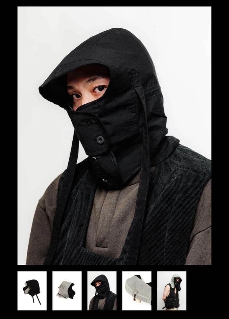 帽子 JIAN YE - REVERSIBLE FIREFIGHTER HOOD