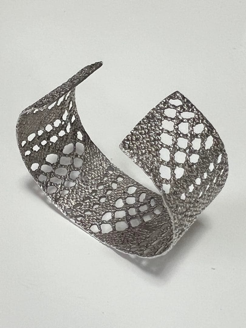 MAISON RUBAS. シルバー レースバングル