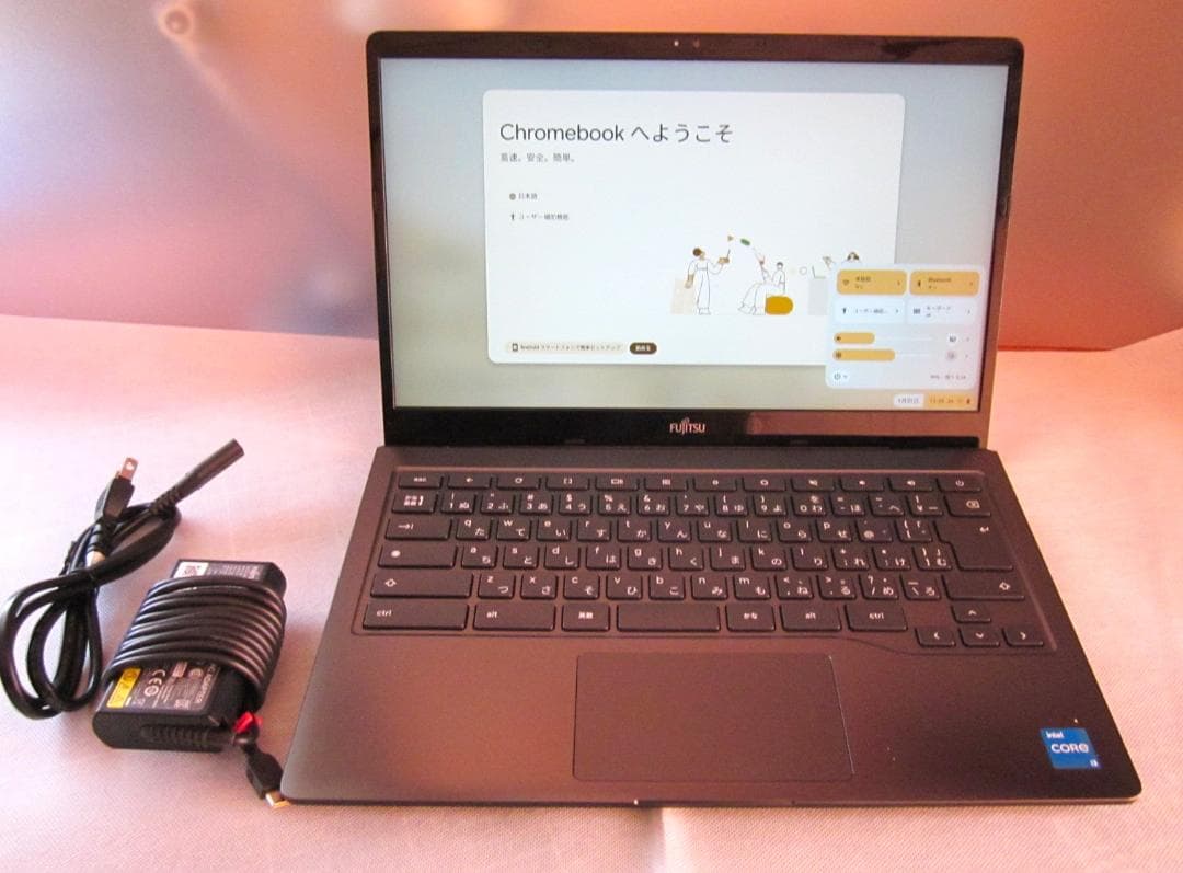 Chromebook本体 Fujitsu FMV Chormebook 14/F 8GB/128GB