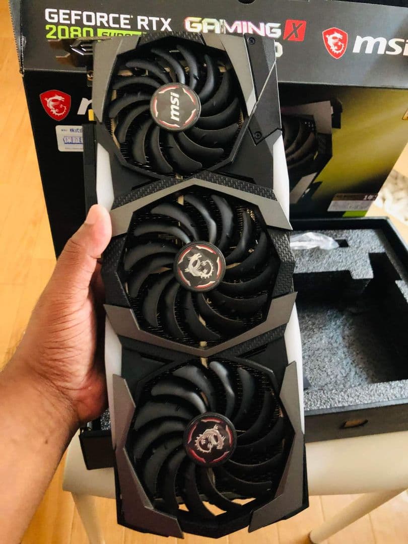 グラフィックボード・グラボ・ビデオカード RTX2080 SUPER  Msi Gaming X Trio