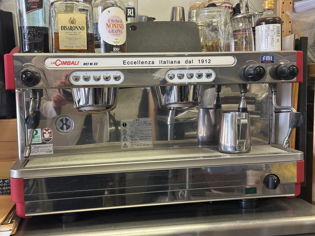 LaCimbali M23UP-DT/2 業務用エスプレッソマシン2連Faema