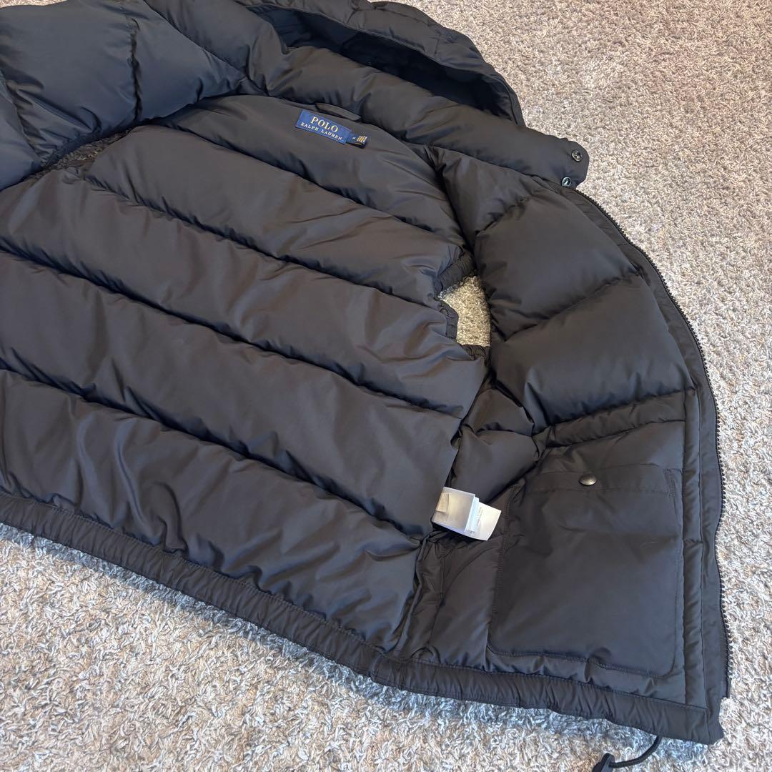 【美品】Polo Ralph Lauren フード付きダウンベスト　M