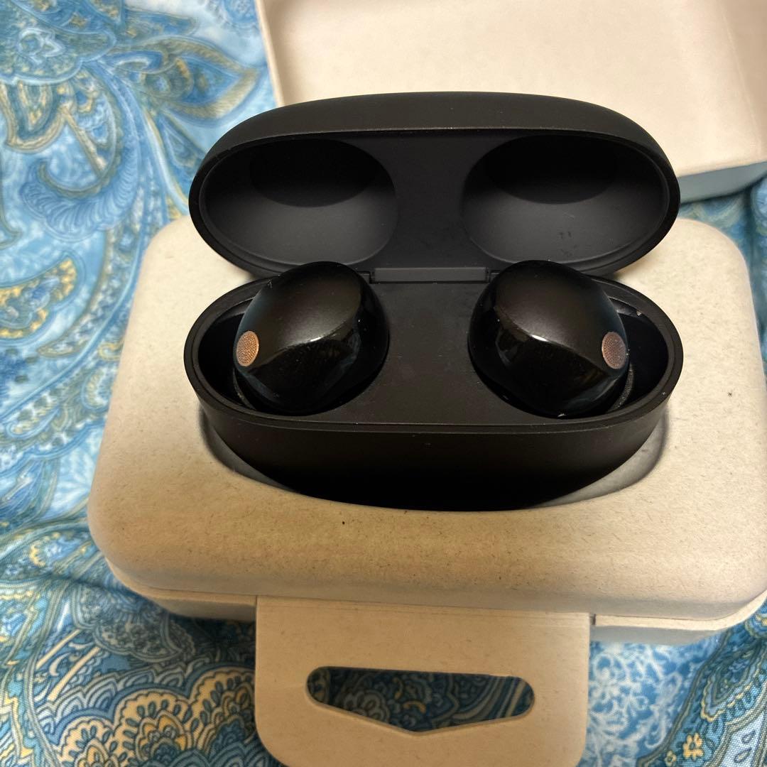 WF1000XM5 ブラック ワイヤレスイヤホン 充電ケース付き