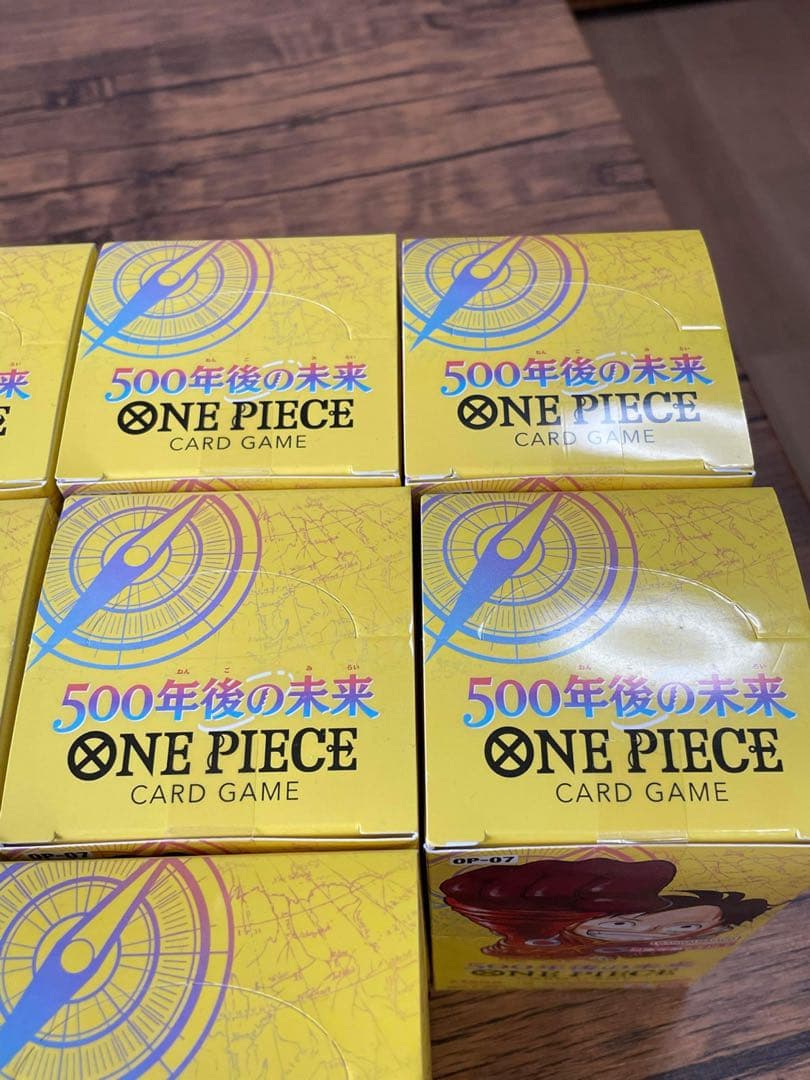 ワンピース カードゲーム 500年後の未来 50ボックス　未開封テープ付き