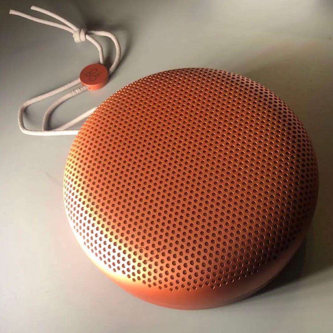 【ロスタイム・限定色・レア】 B&O BEOPLAY A1 タンジェリンレッド