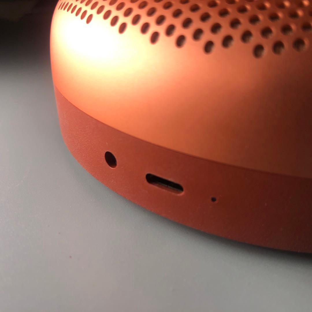 【ロスタイム・限定色・レア】 B&O BEOPLAY A1 タンジェリンレッド