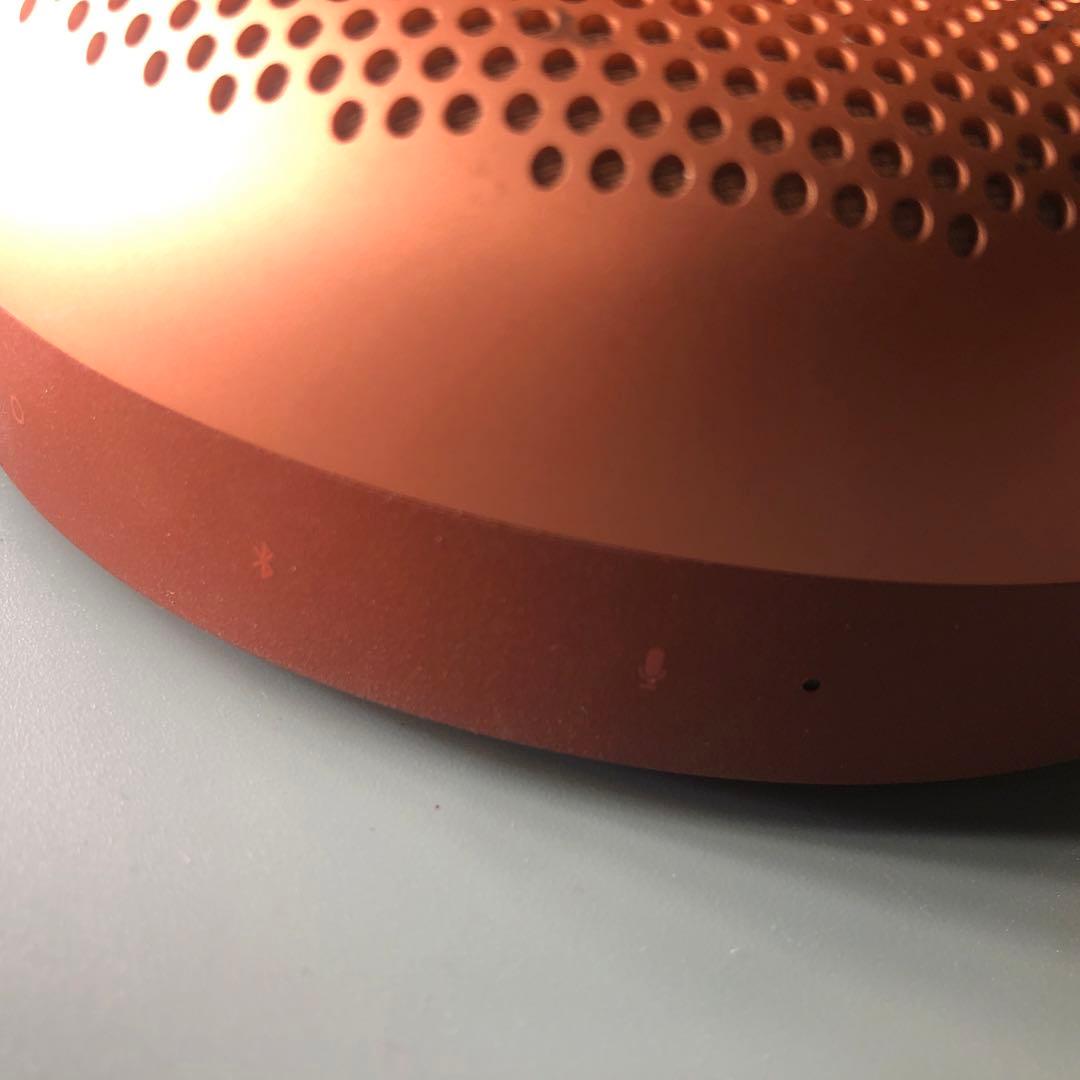 【ロスタイム・限定色・レア】 B&O BEOPLAY A1 タンジェリンレッド